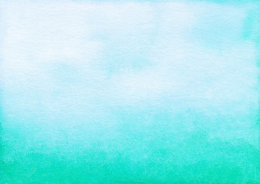 De primera calidad . Acuarela Azul Claro Verde Ombre Pintado A Mano fondo de pantalla