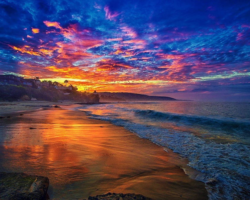 73 Beach Sunrise [] na Twój telefon komórkowy i tablet. Przeglądaj wschód słońca. Wschód słońca, wschód słońca, wschód słońca, niespodzianka Tapeta HD
