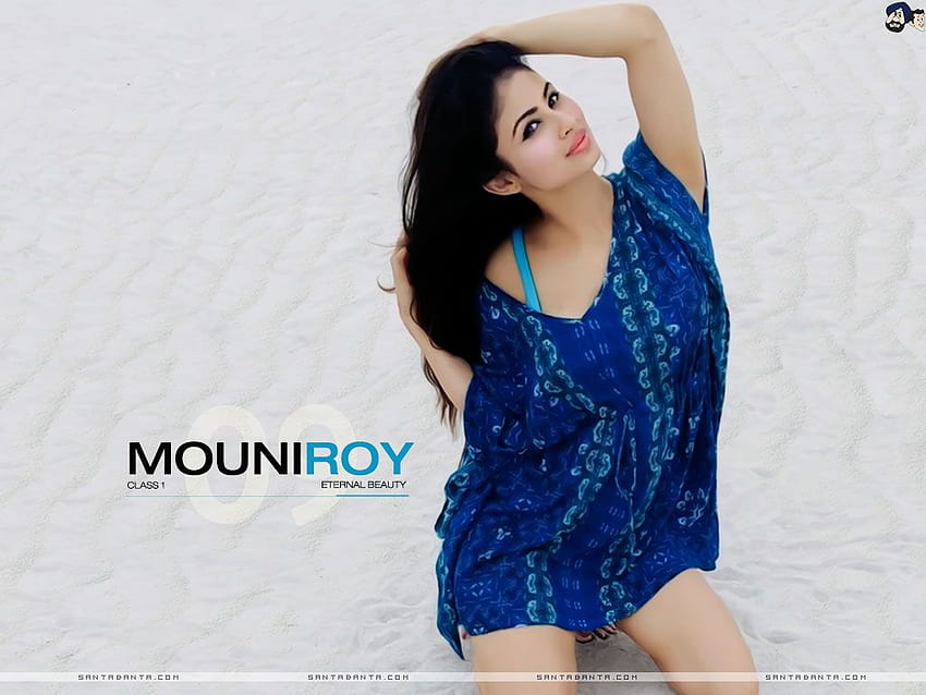 Gorące bollywoodzkie bohaterki i aktorki I Indianka, Mouni Roy Tapeta HD