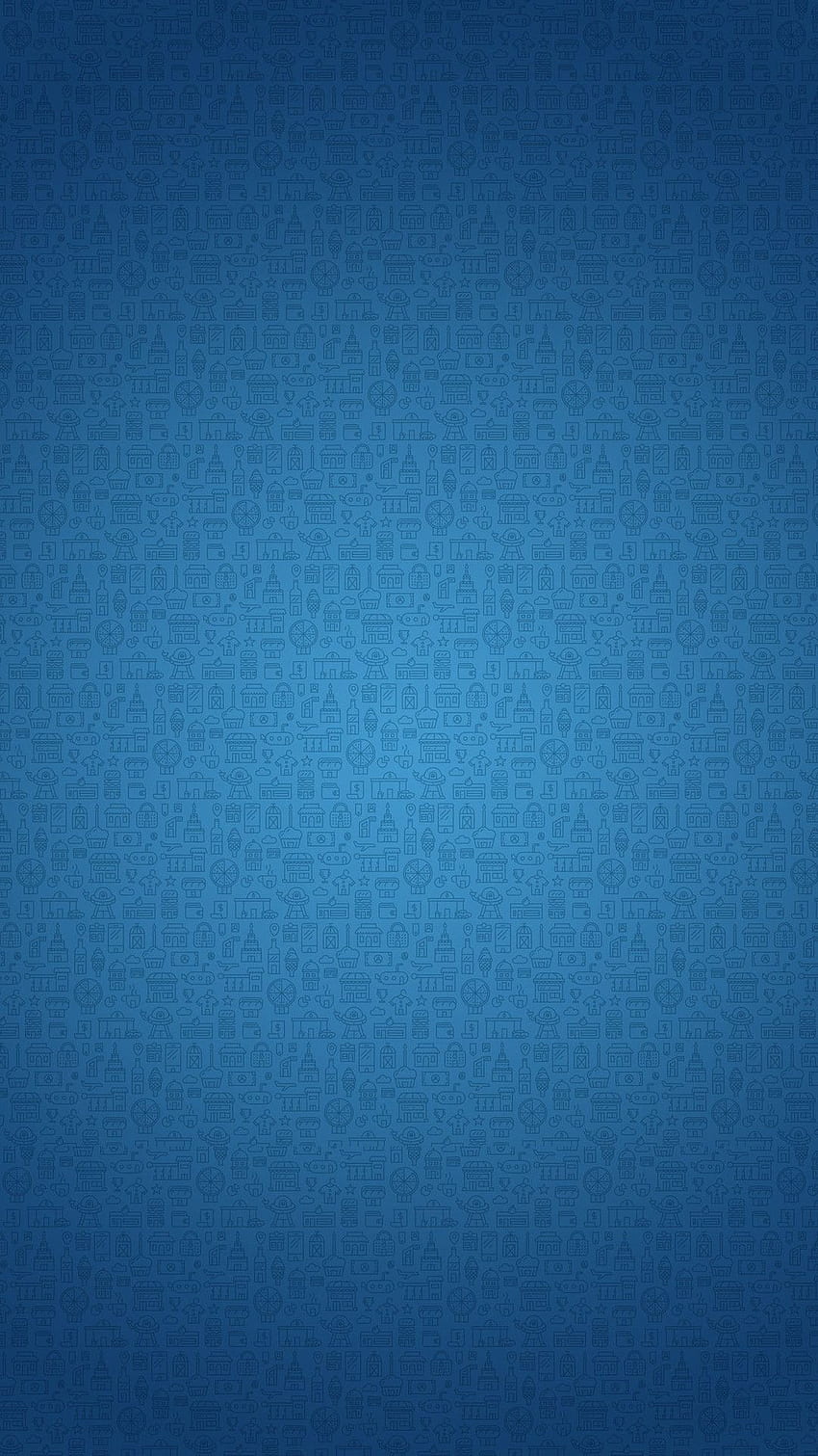 Blue iPhone, Pure Blue HD phone wallpaper