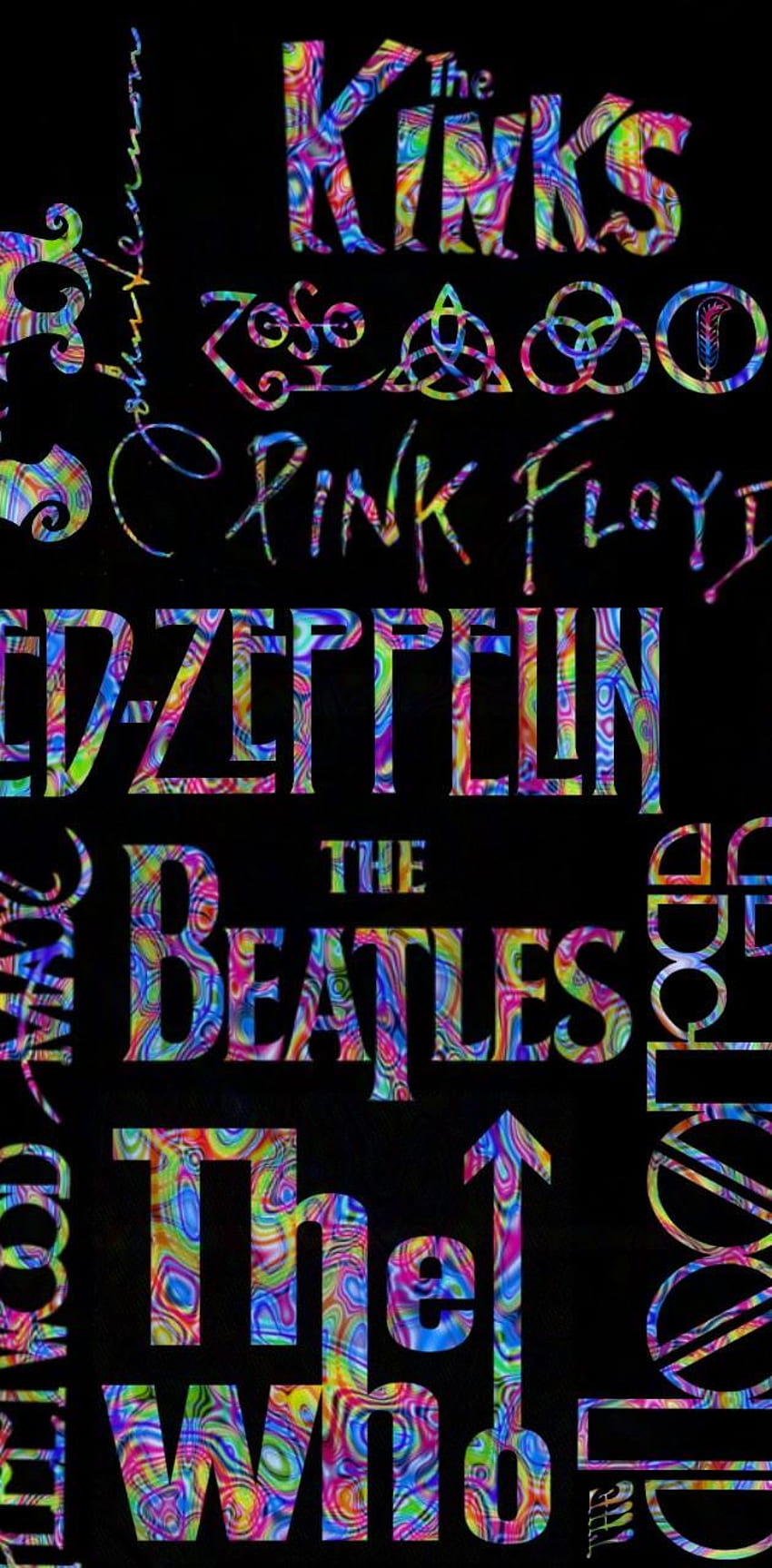 Psychedelic bands, The Beatles Psychedelic HD phone wallpaper