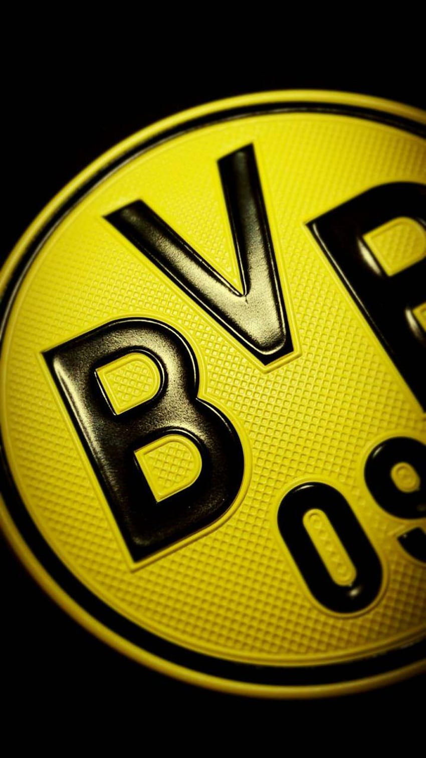 Borussia Dortmund, logo Borussii Dortmund Tapeta na telefon HD