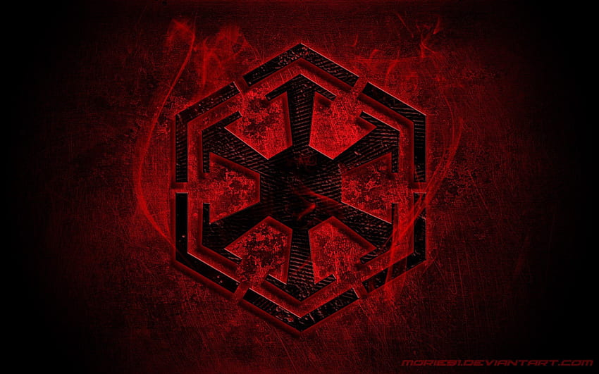 Star Wars The Old Republic Sith logo / i mobilne tło Tapeta HD