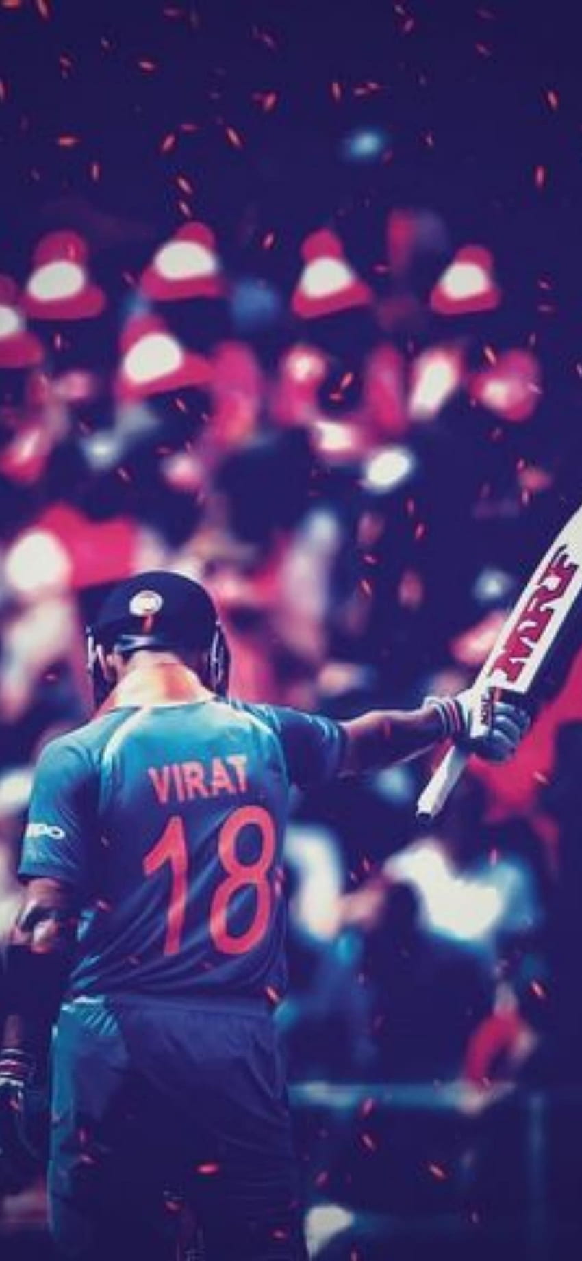 completa de Virat Kohli, críquet de Virat Kohli fondo de pantalla del teléfono
