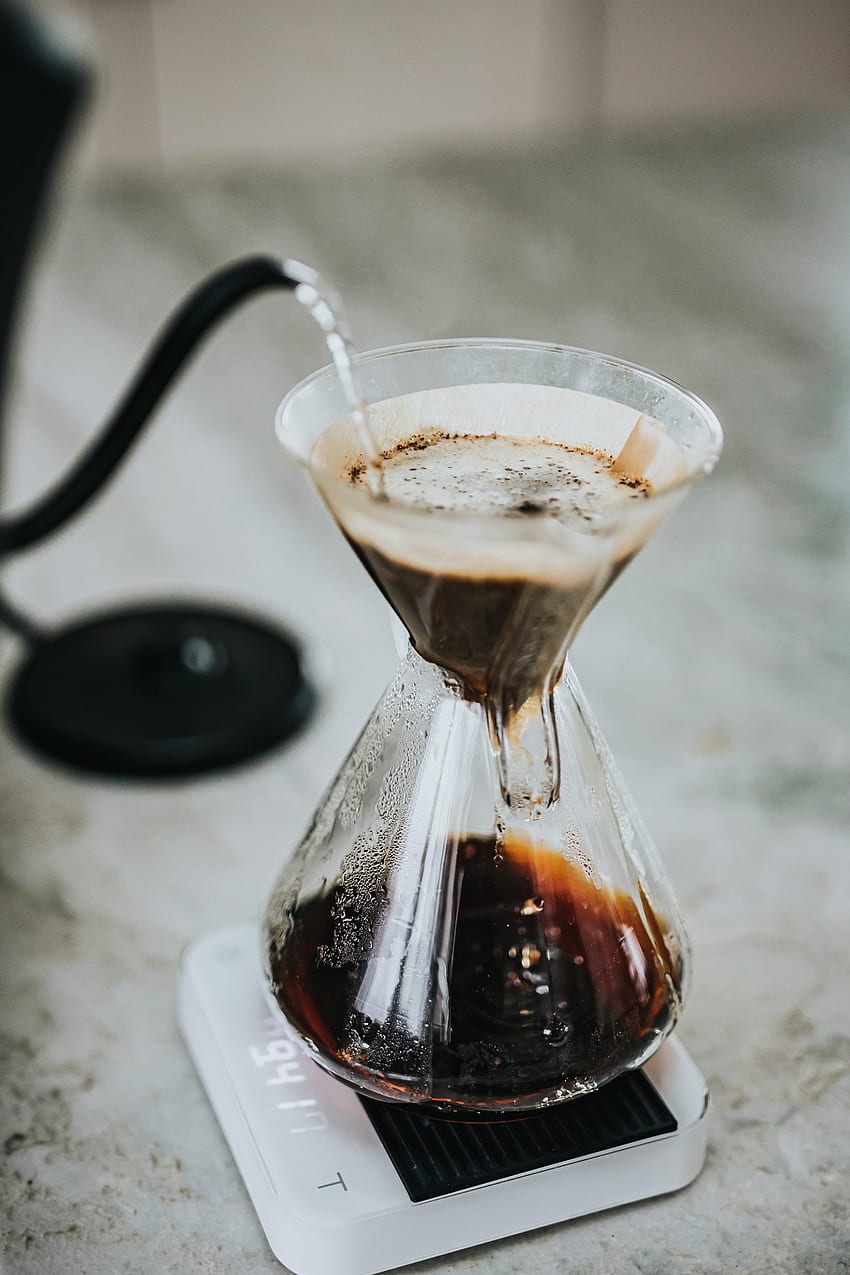 Food, Coffee, Drink, Beverage, Chemex, Kemex, Process HD phone wallpaper