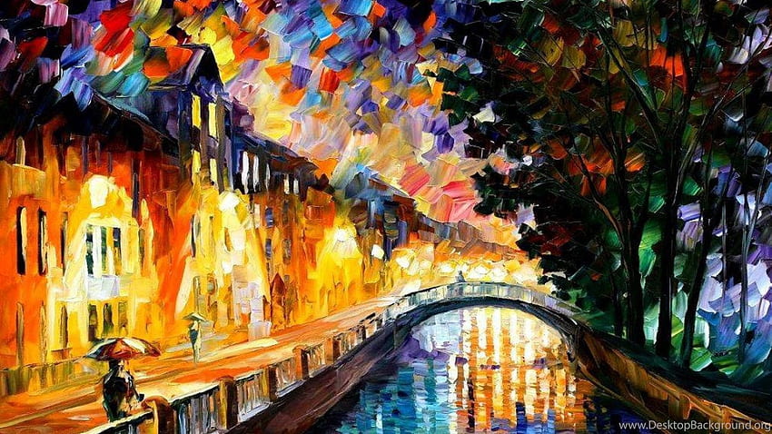 Paintings Leonid Afremov [3] Background HD wallpaper