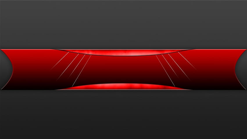 red youtube banner