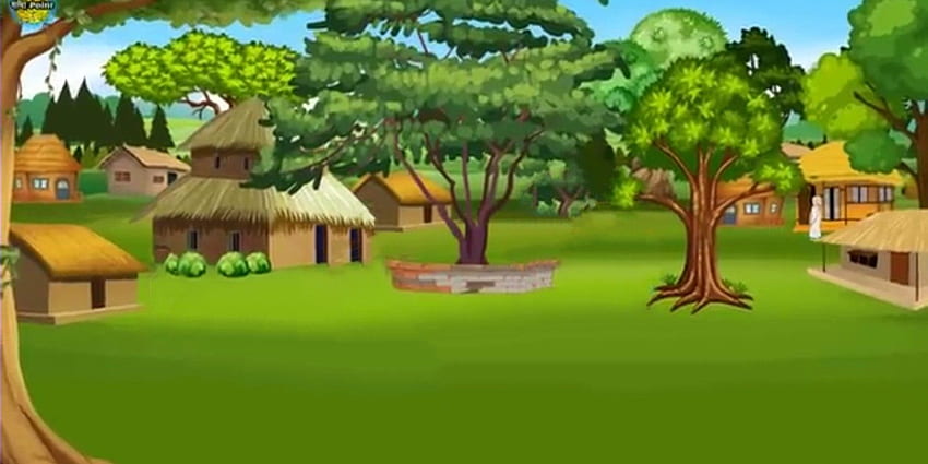 Scenery of cartoon village. Cartoon background, Background , Background HD  wallpaper | Pxfuel