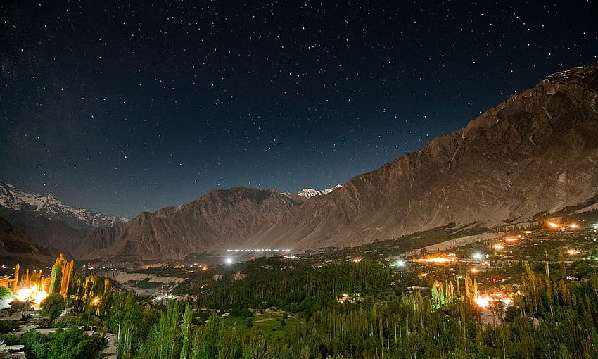 Vale de Hunza: um novo espectro de cores - Paquistão papel de parede HD