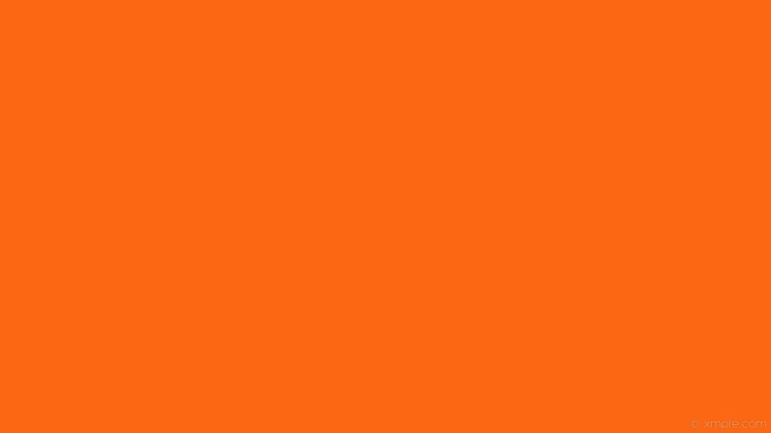uma cor sólida cor única laranja simples papel de parede HD