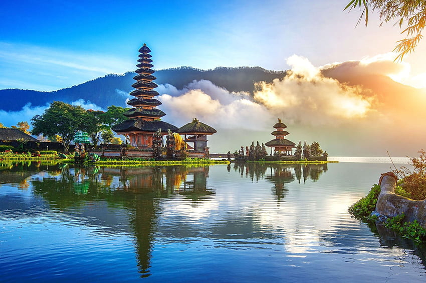 Temple in Bali HD wallpaper
