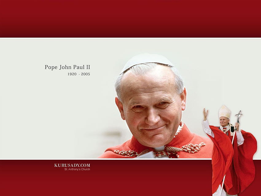 Papa Giovanni Paolo II. Papa Sfondo HD