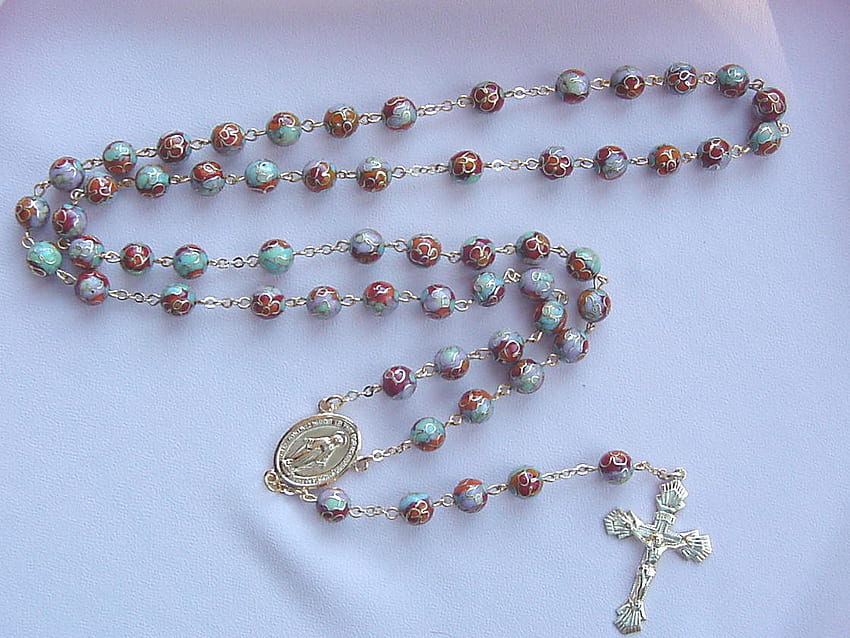 The Rosary, Catholic Rosary HD wallpaper