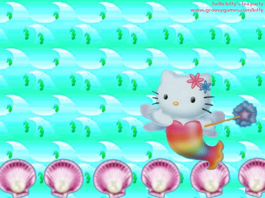 Hello Kitty seahorse - Hello Kitty, Hello Kitty Summer HD wallpaper ...