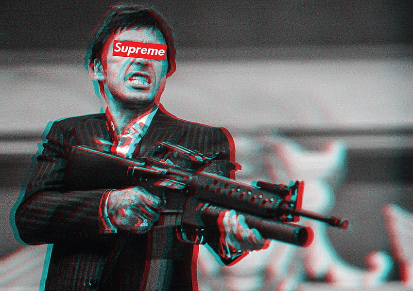 Scarface Scarface . Poster Scarface, Supreme Scarface Wallpaper HD