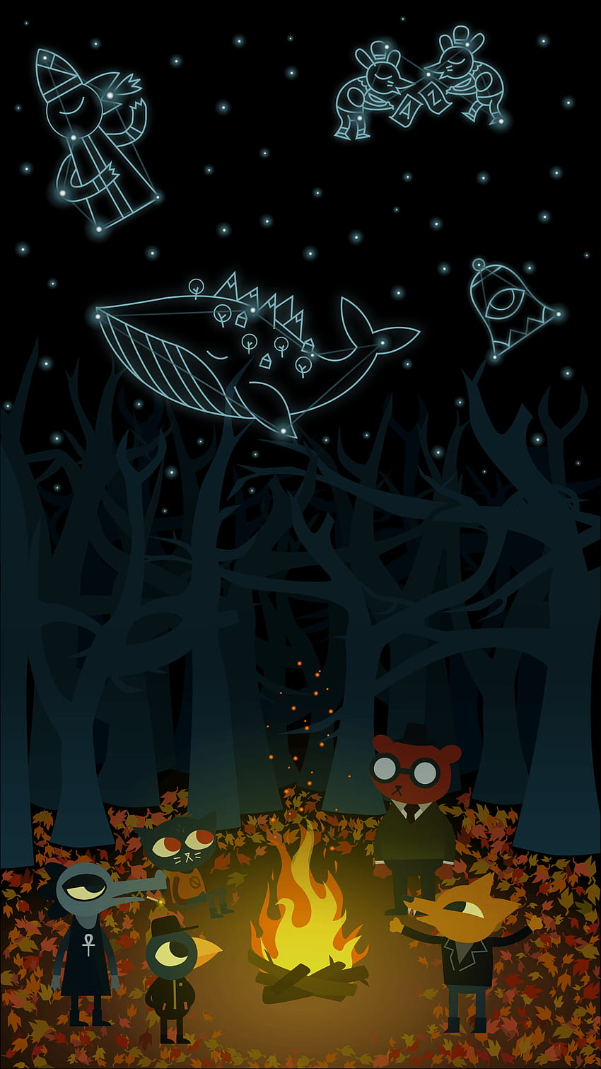 Night in the Woods Phone HD phone wallpaper