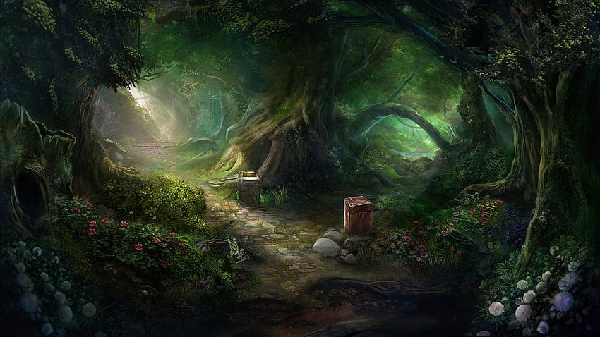 Enchanted Forest Live Wallpaper  WallpaperWaifu