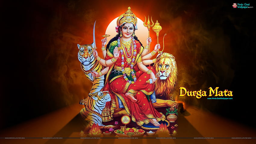 Goddess Durga , Lord Durga HD wallpaper
