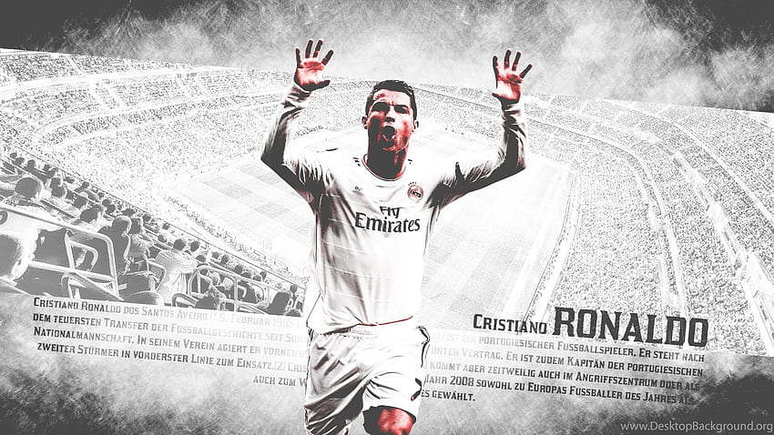 Cristiano Ronaldo Real Madrid ama vincere >> , Scaricalo ora! , Real Madrid PC Sfondo HD