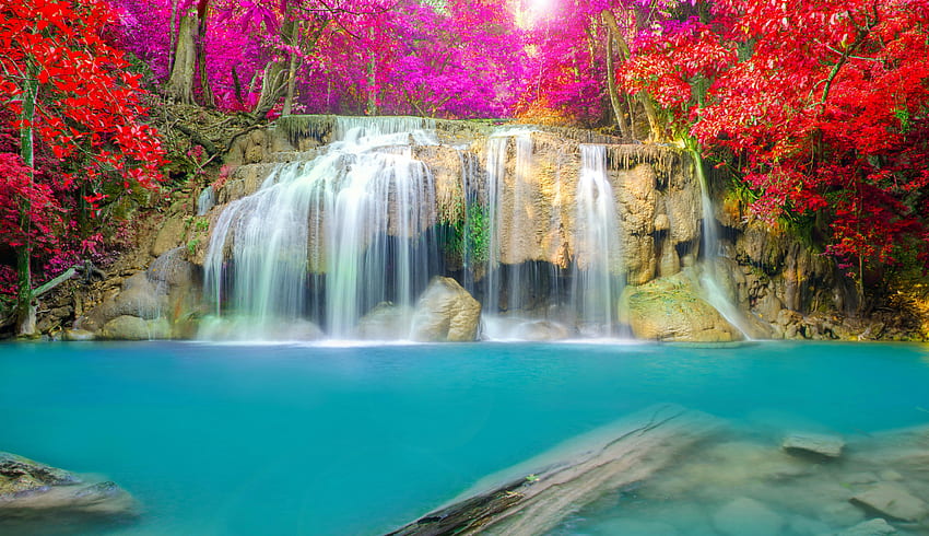 Background Of Waterfalls, Argentina Scenery HD wallpaper | Pxfuel