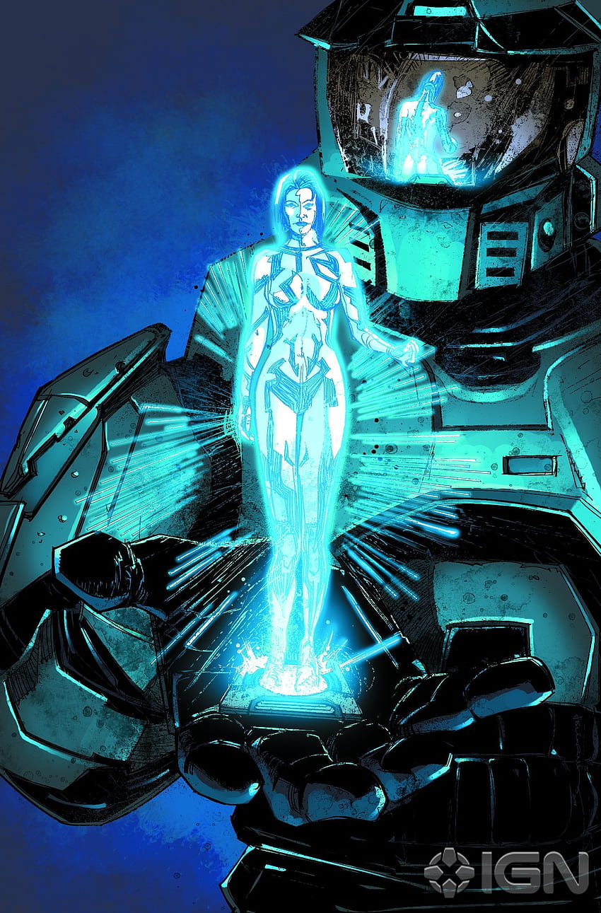 I also have the cover of the Invasion comic as my lockscreen. It's so fudging cool when my phone does that light glimmer which makes it look like Cortana is ... HD phone wallpaper