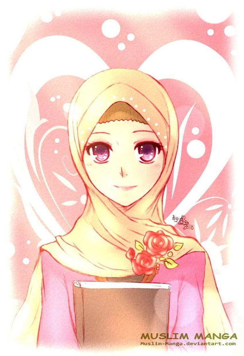 jilbab anime gadis muslim. Anime muslimah, Hijab drawing, Hijab, Anime Girls Islamic wallpaper ponsel HD