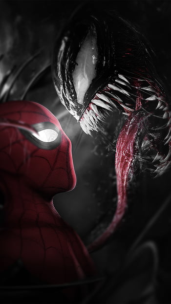 Wayne Tully Horror Art: Learn To Draw Venom, The Evil Spiderman Villain