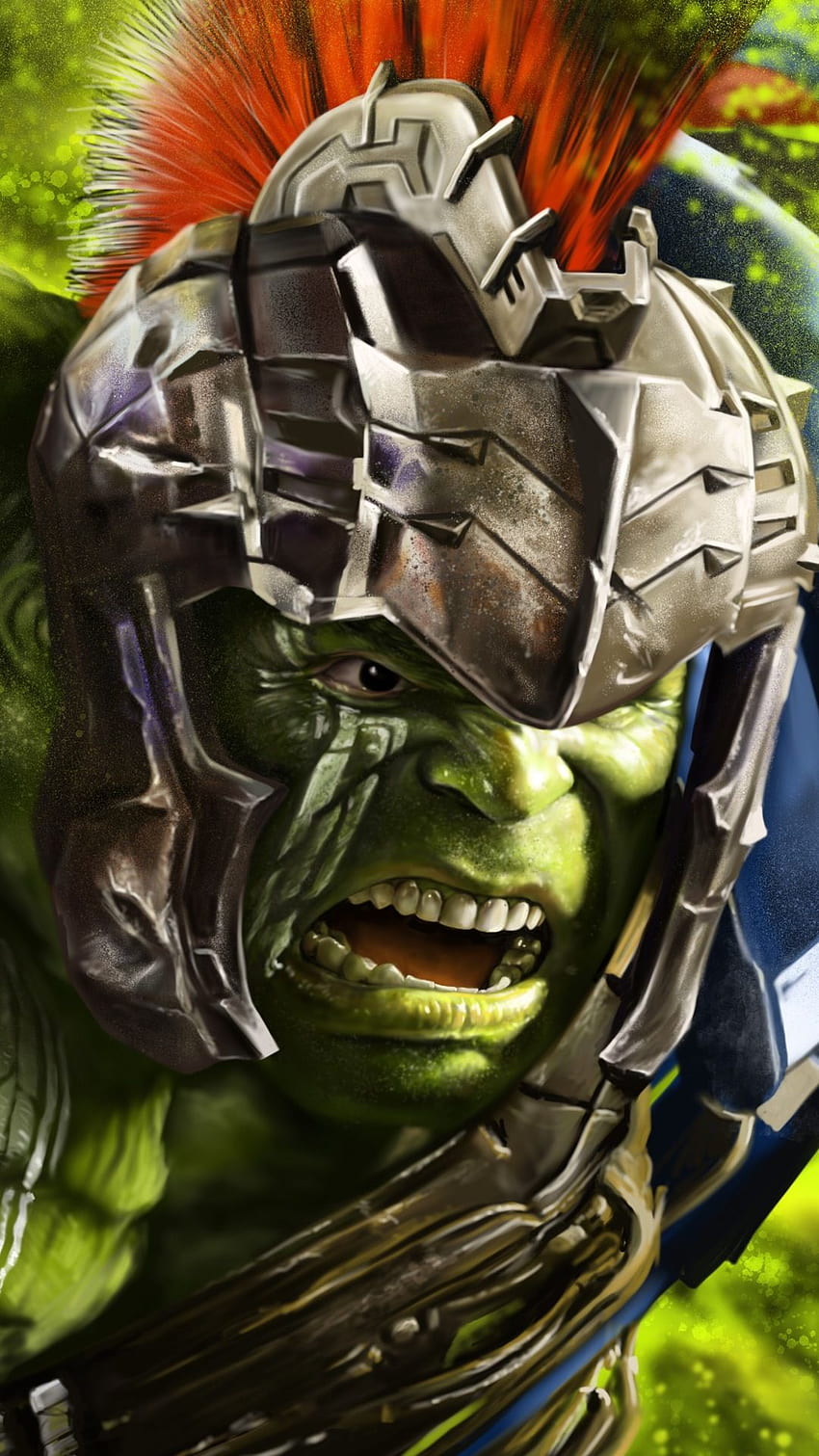 Hulk In Thor Ragnarok Artwork iPhone 7, 6s, 6 Plus, Pixel HD phone wallpaper