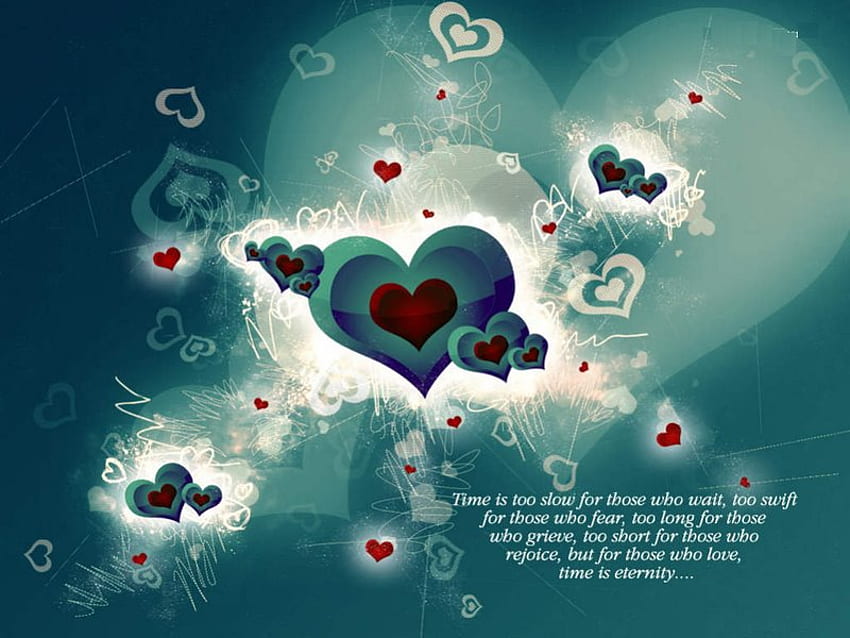 The Hearts !!!, heart, abstract, 3d-art HD wallpaper | Pxfuel
