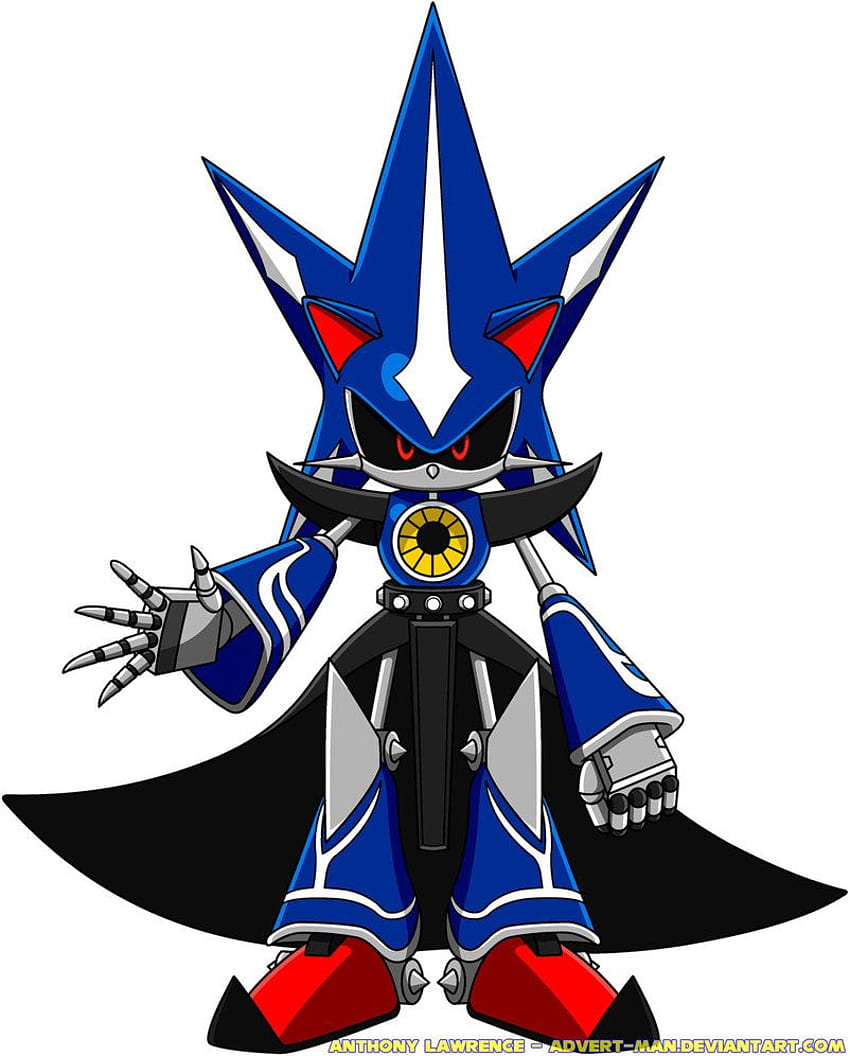 sonic the hedgehog, metal sonic, neo metal sonic, and metal overlord (sonic)  drawn by 9474s0ul