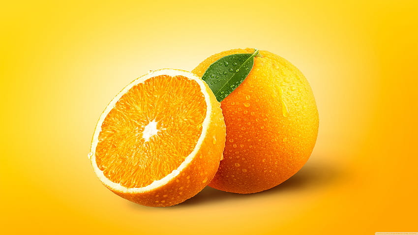 Orange Fruits Ultra Background for U TV : Multi Display, Dual Monitor : Tablet : Smartphone, Fruit HD wallpaper