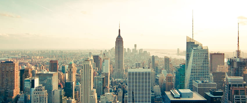 21:9 Ultrawide () - Skyline de New York. Voir plus sur. Guide de la ville de New York, guide de la ville de New York, voyage à New York, ville 3440X1440 Fond d'écran HD