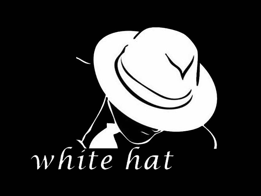 White Hat, Black Hat Hacker HD wallpaper
