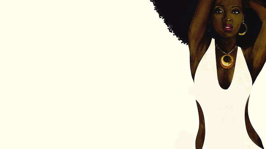 Black Woman, Afro Girl HD wallpaper