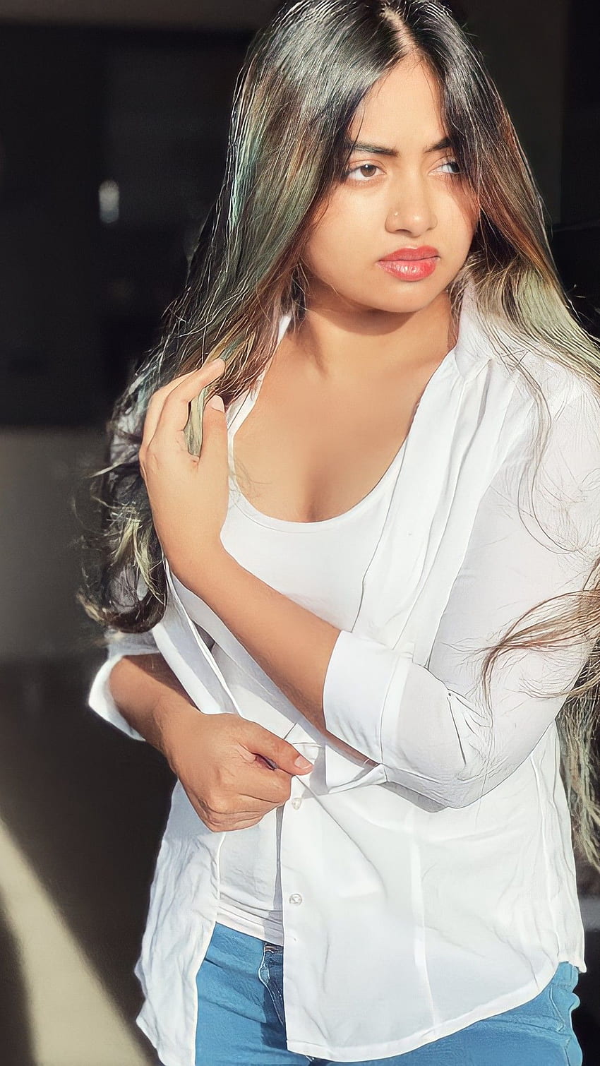 Shalin Zoya , malajalam aktorka Tapeta na telefon HD