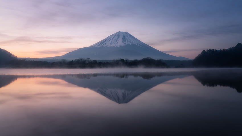 фуджи. ЮГА КУРИТА, професионален граф, базиран в Япония, планината Фуджи HD тапет