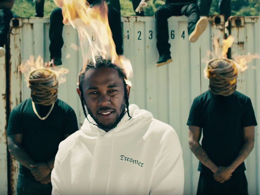 Prognozy sprzedaży w pierwszym tygodniu dla „DAMN” Kendricka Lamara są Tapeta HD