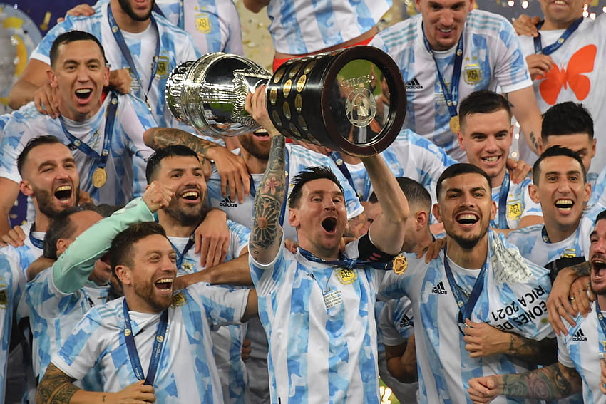Lionel Messi, Argentina beat Brazil to win Copa America for first major title since 1993 - The Boston Globe, Messi Copa America 2021 HD wallpaper
