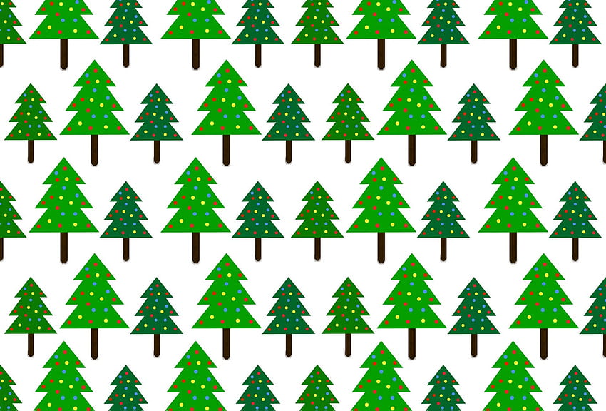 Christmas Tree Pattern . Background HD wallpaper