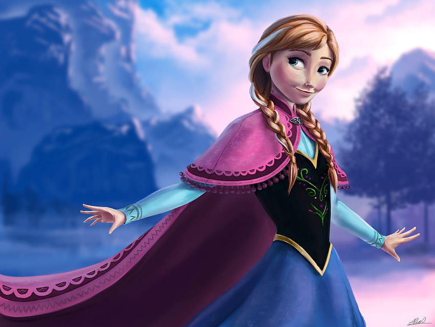 Anna Frozen Princess Anna Hd Wallpaper Pxfuel 