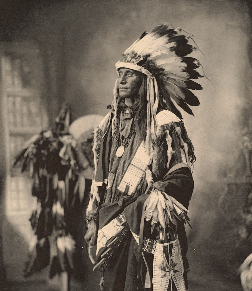 Indiano nativo, capo nativo americano Sfondo del telefono HD