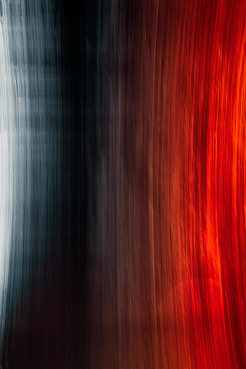 Fäden, schwarz-rot, abstrakte Kunst HD-Handy-Hintergrundbild
