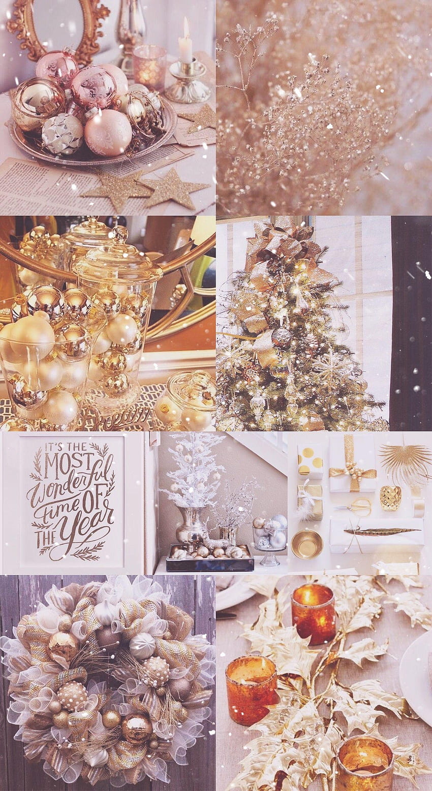 10 Christmas Wallpaper Collages  White Christmas Collage  Idea Wallpapers   iPhone WallpapersColor Schemes