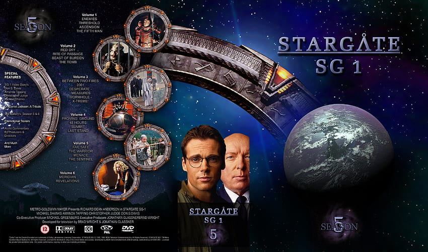 Stargate Sg 1 & Background HD wallpaper