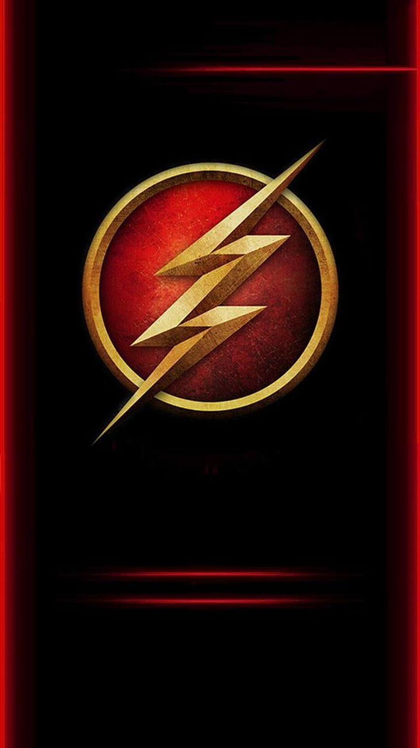 Cool Flash en y, Black Flash Logo fondo de pantalla del teléfono