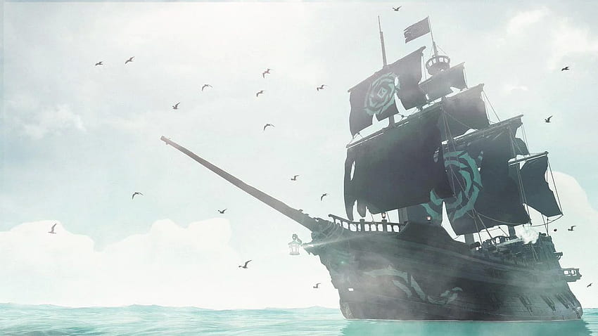 Sea of ​​Thieves HQ - невероятна пиратска легенда HD тапет