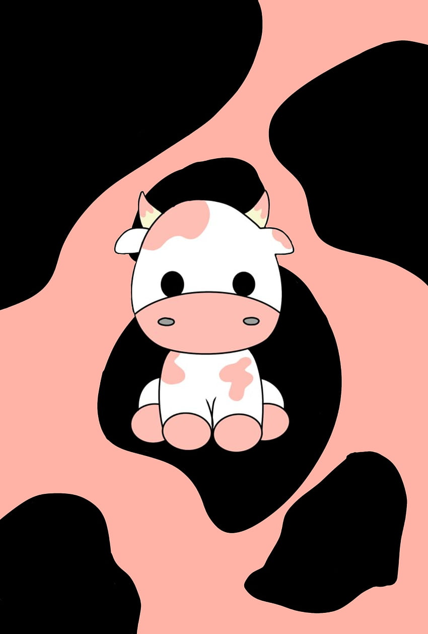 Pink cow HD phone wallpaper  Pxfuel
