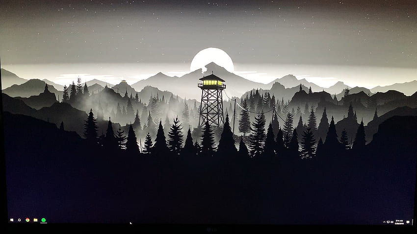 Menara Pengawas Api Hitam Dan Putih, Menara Api Wallpaper HD