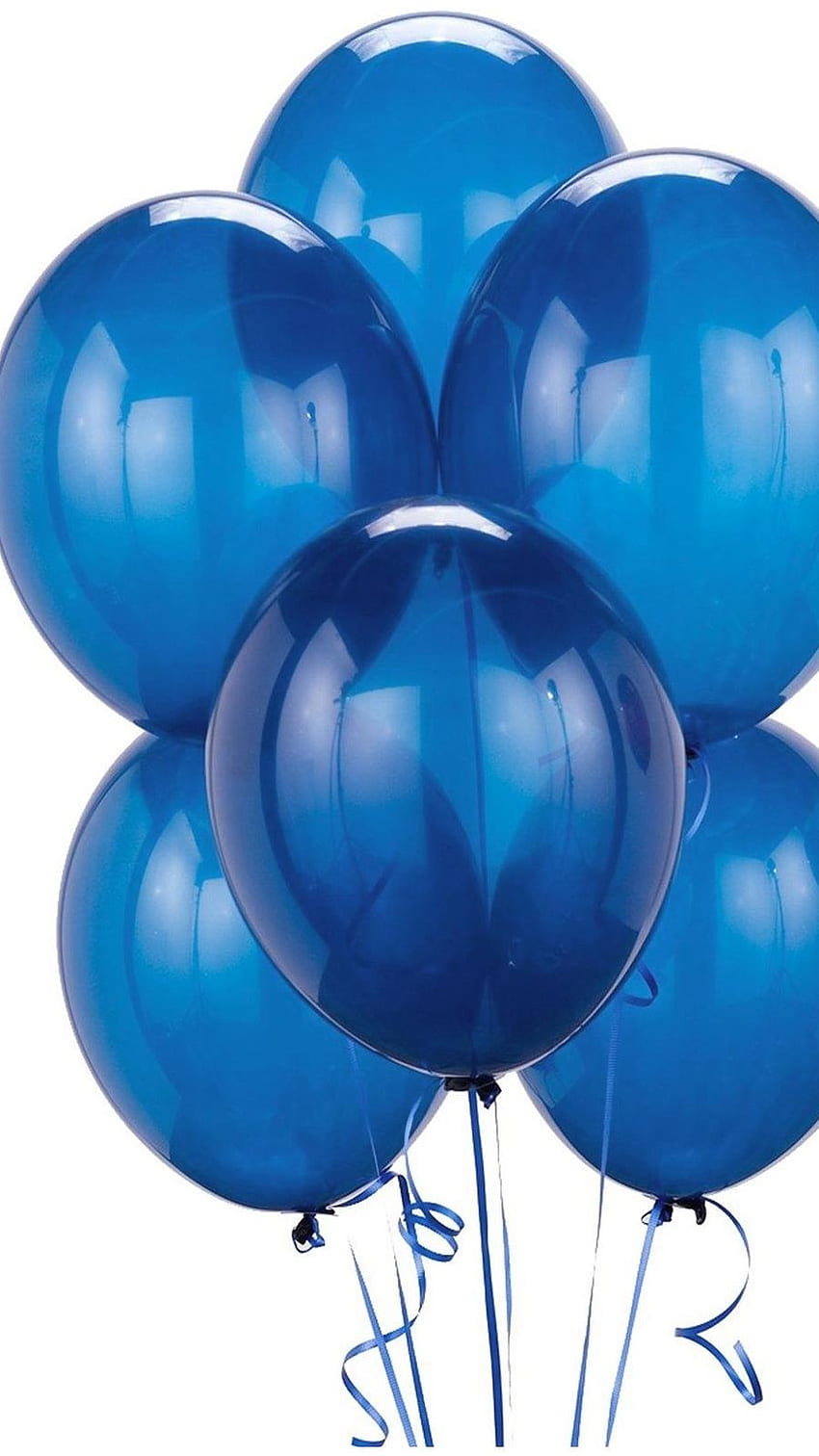 Luftballons, dunkelblau HD-Handy-Hintergrundbild