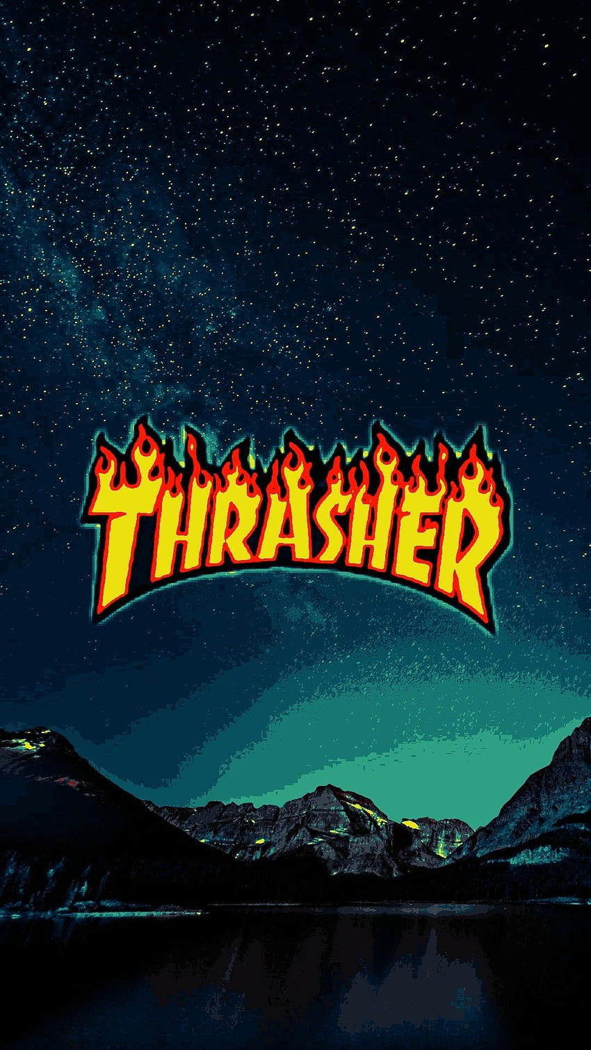 Thrasher For iPhone - Thrasher Magazine, Thrasher Logo HD phone wallpaper